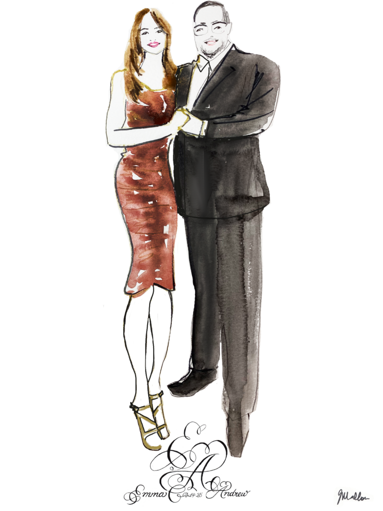 Wedding Guests with Monogram 768x1024