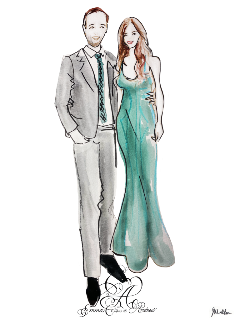 Wedding guests plus mongram 6 768x1024