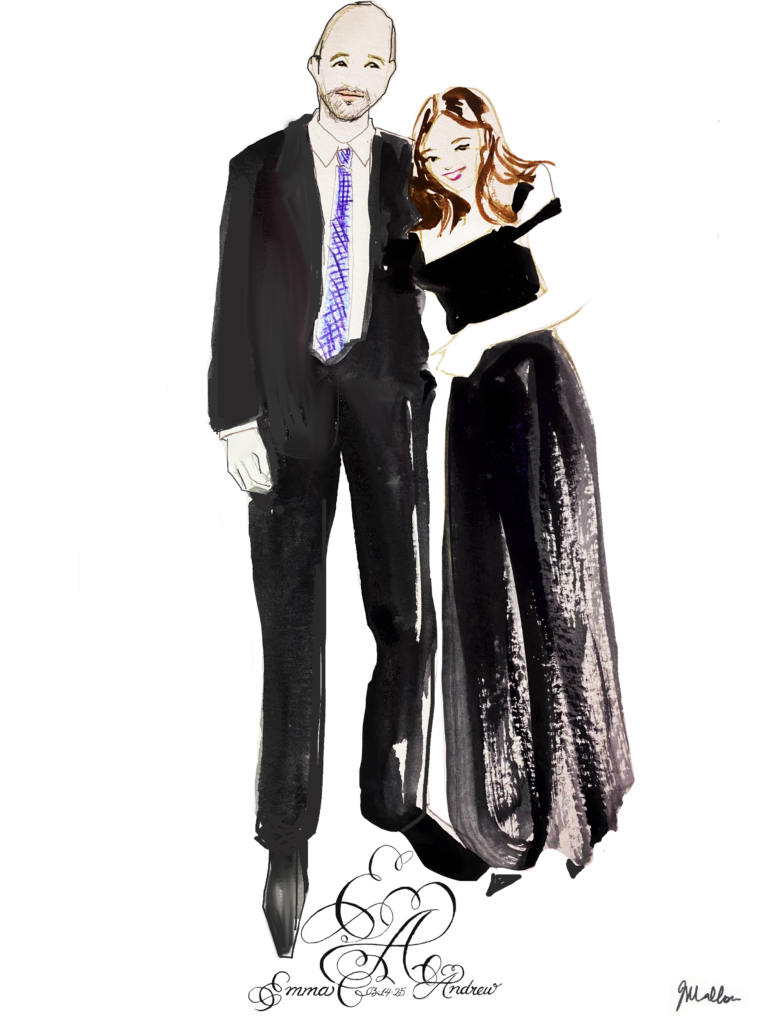 Wedding guests with monogram 3 768x1024