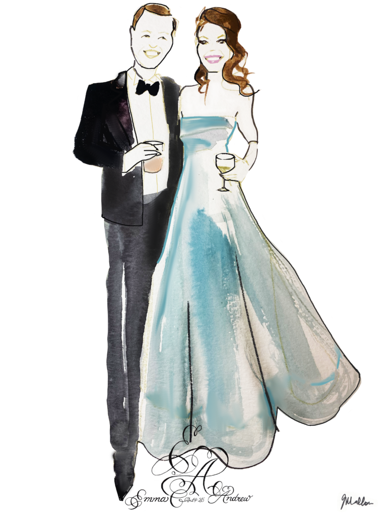 Wedding guests with monogram 6 768x1024