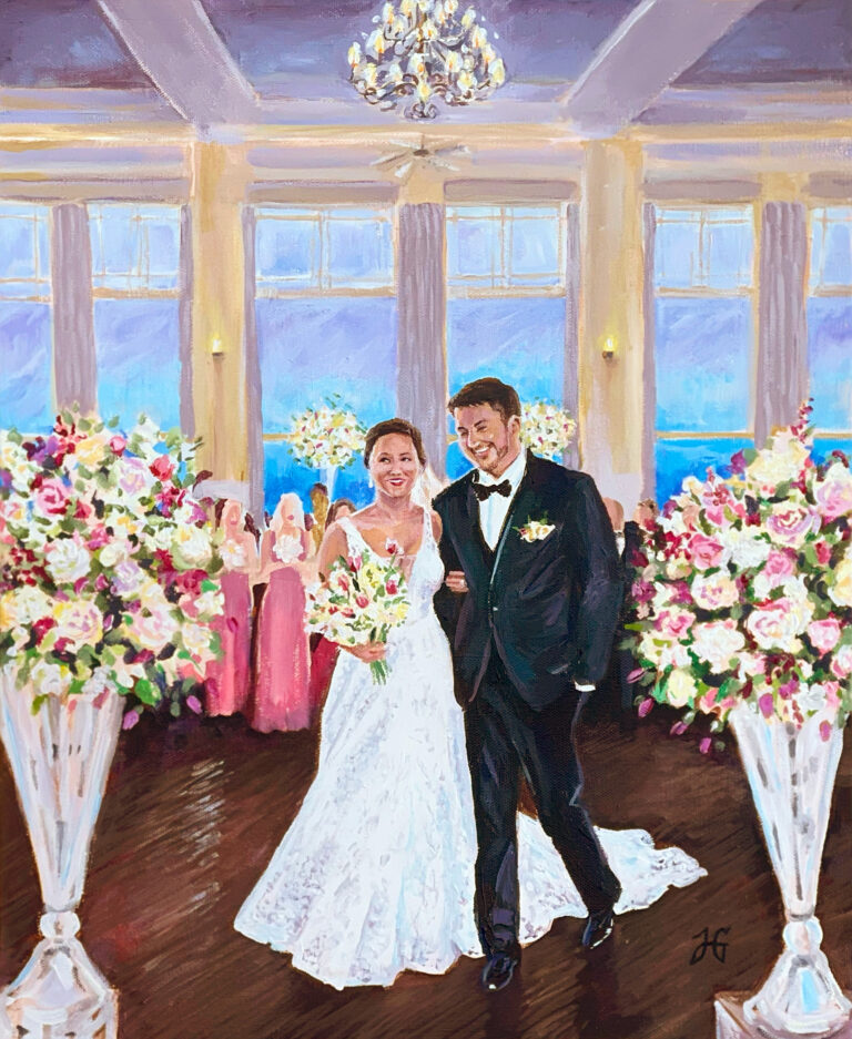 2024 08 24 Room on Main Ceremony 16x20 canvas 768x937