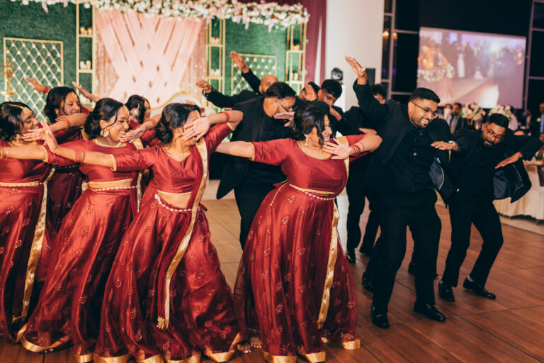 bridal party dancing ethnic abraham 768x512