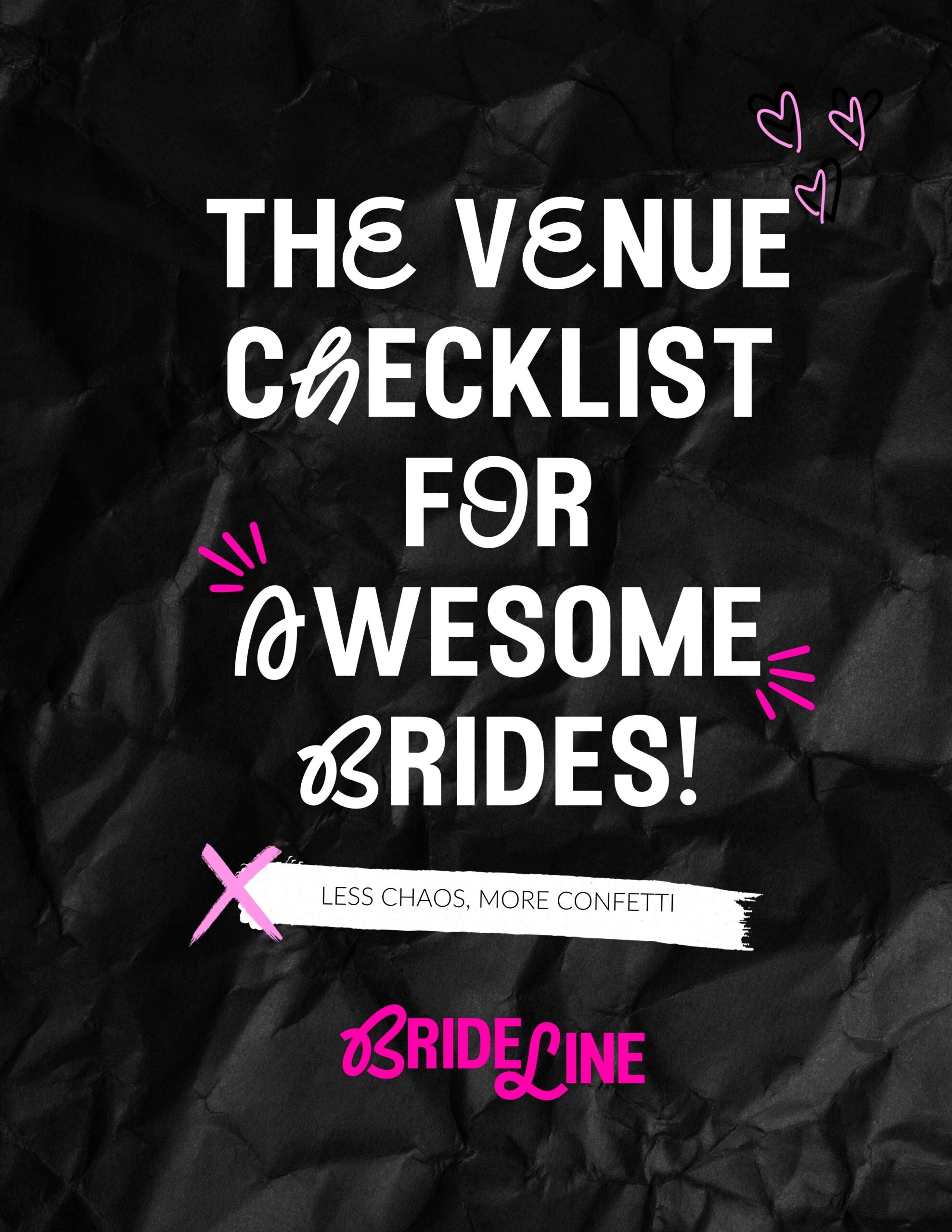 The Venue Checklist for Awesome Brides